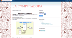 Desktop Screenshot of lacomputadoradeluisa.blogspot.com