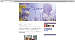 Desktop Screenshot of prettycoveted.blogspot.com