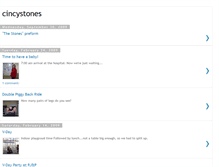 Tablet Screenshot of cincystones.blogspot.com
