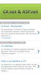 Mobile Screenshot of csharpasp.blogspot.com