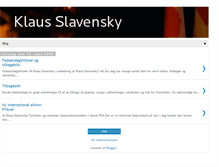 Tablet Screenshot of klausslavensky.blogspot.com