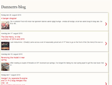 Tablet Screenshot of dannerrsblog.blogspot.com