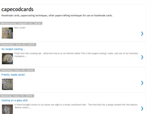 Tablet Screenshot of capecodcards.blogspot.com