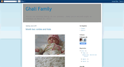 Desktop Screenshot of ghalifamily.blogspot.com