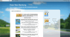 Desktop Screenshot of bandungexpo-neo.blogspot.com