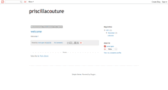 Desktop Screenshot of priscillacouture.blogspot.com