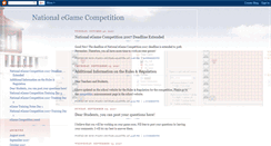 Desktop Screenshot of nationalegame.blogspot.com