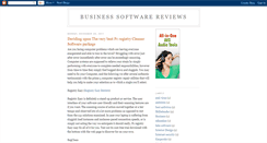 Desktop Screenshot of business-software-reviews.blogspot.com
