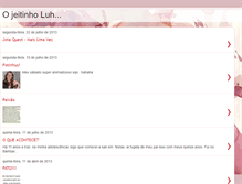 Tablet Screenshot of luciellemachado.blogspot.com