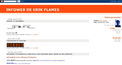 Desktop Screenshot of erikflamesinfo.blogspot.com