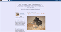 Desktop Screenshot of deoperaedelagartos.blogspot.com