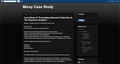 Desktop Screenshot of missycase.blogspot.com