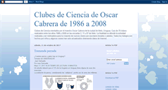Desktop Screenshot of clubesciencia.blogspot.com