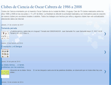 Tablet Screenshot of clubesciencia.blogspot.com