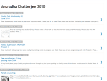 Tablet Screenshot of anuradhachatterjee-arch1201-2010.blogspot.com