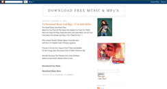Desktop Screenshot of downloadfreemusicnow.blogspot.com