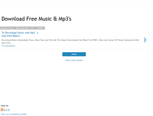 Tablet Screenshot of downloadfreemusicnow.blogspot.com