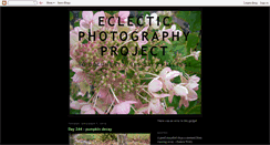 Desktop Screenshot of 365eclecticphotos.blogspot.com