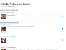 Tablet Screenshot of 365eclecticphotos.blogspot.com