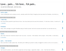 Tablet Screenshot of loveandpains.blogspot.com