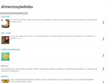 Tablet Screenshot of micocina-alimentosybebidas.blogspot.com