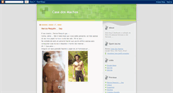 Desktop Screenshot of casadosmachos.blogspot.com