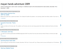 Tablet Screenshot of mayanhandsadventure2009.blogspot.com