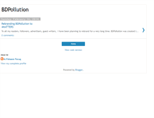Tablet Screenshot of bdpollution.blogspot.com