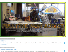 Tablet Screenshot of fulltimewow.blogspot.com