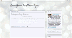 Desktop Screenshot of loveyoutoogoodbye.blogspot.com