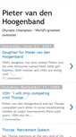 Mobile Screenshot of pietervandenhoogenband.blogspot.com