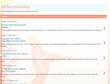 Tablet Screenshot of cherrybelleofc.blogspot.com