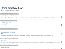 Tablet Screenshot of ithinkthereforeican.blogspot.com