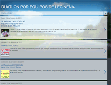 Tablet Screenshot of duatlonequiposdelecinena.blogspot.com