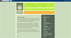 Desktop Screenshot of literary-junkophile.blogspot.com