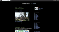 Desktop Screenshot of nppgreshamsschool.blogspot.com