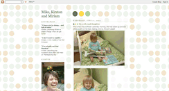 Desktop Screenshot of mikeandkirstenschueler.blogspot.com