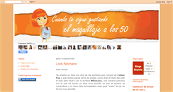 Desktop Screenshot of ginger-maquillajealos50.blogspot.com