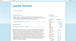 Desktop Screenshot of paulateresalmeida.blogspot.com