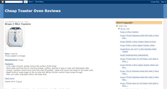 Desktop Screenshot of cheap-toaster-oven-reviews.blogspot.com