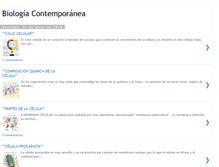 Tablet Screenshot of biologiacontemporaneacelula.blogspot.com