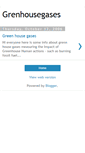 Mobile Screenshot of grennhousegases.blogspot.com