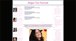 Desktop Screenshot of meganfox-wallpapers.blogspot.com