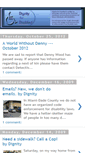 Mobile Screenshot of dignity4disabled.blogspot.com