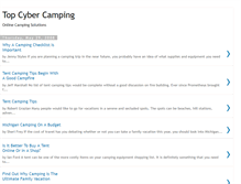 Tablet Screenshot of cyber-camping.blogspot.com