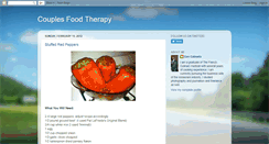 Desktop Screenshot of couplesfoodtherapy.blogspot.com