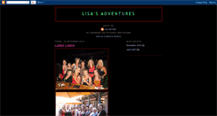 Desktop Screenshot of lisajwilsonadventures.blogspot.com