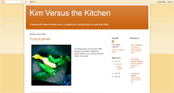 Desktop Screenshot of kimversusthekitchen.blogspot.com