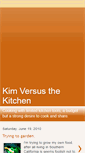 Mobile Screenshot of kimversusthekitchen.blogspot.com