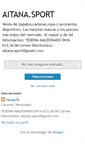 Mobile Screenshot of aitanasport-yessie78.blogspot.com